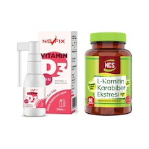 Karabiber Extreli L Carnitine 60 Tablet Vitamin D3 400 Iu 20 Ml
