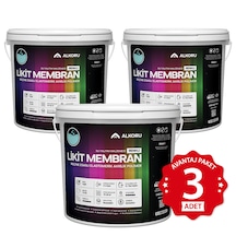 Alkoru 3 Adet 13 Kg Yeşil Likit Membran Avantaj Paket