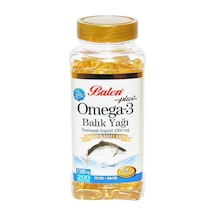 Balen Plus+ Omega 3 Balık Yağı Softjel 1380 MG 200 Kapsül