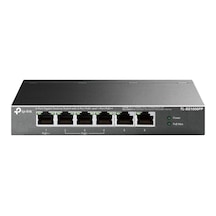 Tp-lınk Tl-sg1006pp, 6 Port, Gigabit, 4 Port Poe 64w, Yönetilemez, Metal Kasa, Masaüstü Switch