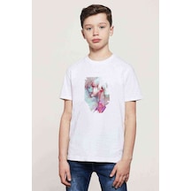 Tshirthane Anime Tokyo Ghoul Anteiku Baskılı Unisex Çocuk Beyaz T-Shirt (534798128)