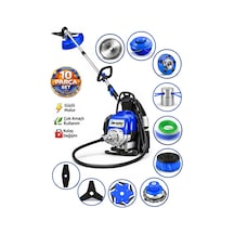 Dragro German Drg-10 + Sırt Tipi Benzinli Ot Çalı Çim Biçme Tırpanı + Full Set Hediyeli M