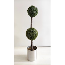 Rüzgar Yapay Çiçekçilik 120 Cm Şimşir Top Yeşil