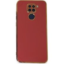 Note 9 Kılıf Volet Silikon - Kırmızı