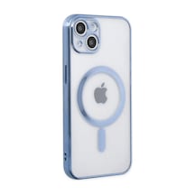 Apple İphone 14 Plus Kılıf Magneticsafe Lazer Silikon