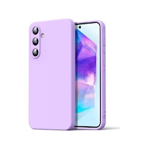Newface Samsung Galaxy A16 5g Kılıf Nano İçi Kadife Silikon - Lila