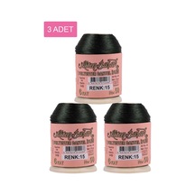 3 Adet Altınbaşak Oya Ve Dantel İpi 20 Gr - Royaleks - No: 015 Çok Renkli