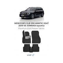 OtoCraft Mercedes Glb 250.4matıc X247 2019 Ve Sonrası Araca Özel 3d Havuzlu Eva Paspas