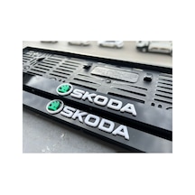 Skoda Model Uyumlu Pleksi Plakalık - 784761959
