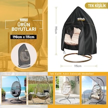 Tr Bahçe Salıncağı Örtüsü, Rattan Salıncak Koltuk Koruma Kılıfı Brandası, Hamak Sandalye Dış Mekan Su Geç Diğer
