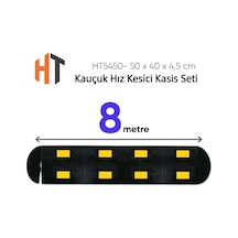 Kauçuk Hız Kesici Kasis Seti -2 Bantlı Eko - 8 Metre