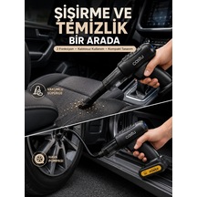 Kablosuz Hava Pompası Ve Vakumlu El Süpürgesi