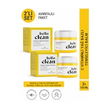 Hello Clean C Vitamini Yağ Bazlı Temizleyici Canlandırıcı 2li Set