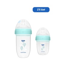 Wee Baby Nanninom Antikolik Geniş Ağızlı Biberon 150 Ml ve 250 Ml Biberon Seti