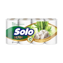 Solo Ultra Organik Bambu & Pamuk Özlü Tuvalet Kağıdı 16'lı 4 Adet