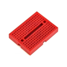 Mini Breadboard Kırmızı Yapışkanlı 170 Pin 1 Adet