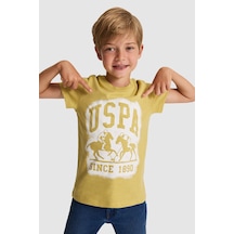 U.S. Polo Assn. Erkek Çocuk Tişört 50327044-vr235 Yag Yesılı