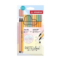 12 Renkli Pastel Kalem Seti, Yüksek Kalite Ve Canlı
