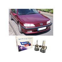 Peugeot 605 Led Xenon Uzun Far Ampulü H1 Mono Yeni Seri Beyaz