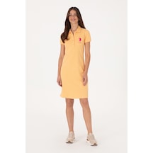U.s. Polo Assn. Kadın Kavun Elbise Örme 50300860-vr202 Kavun