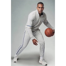 Defacto Nba Los Angeles Lakers Standart Fit Skuba Dalgıç Kumaş Jogger F6978ax26spgr421 Gri-gr421