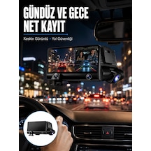 Çift Lens Araç Güvenlik Kamerası G Sensörlü Full Hd Yeni Nesil