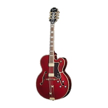 Epiphone Broadway Hollow Body Elektro Gitar Wine Red