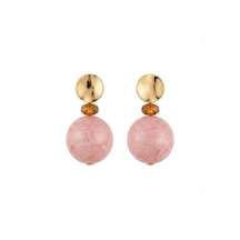 Pembe Sallantılı Küpe Resimdeki