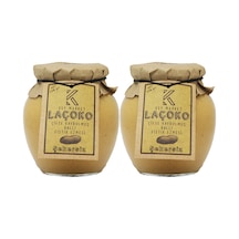 Laçoko Doğal Çifte Kavrulmuş Ballı Yer Fıstığı Ezmesi 2 x 350 G
