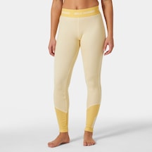 Helly Hansen W Lıfa Merıno Mıdweıght Termal İçlik Alt Sarı