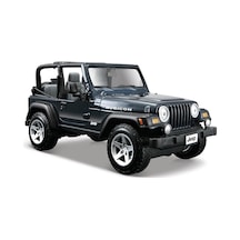 Maisto 1/27 Jeep Wrangler Rubicon Lacivert Çok Renkli