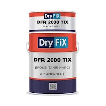 Dryfix Dfr 2000 Tiksotropik Epoksi Tamir Ve Yapıştırma Harcı 5 Kg Set Diğer