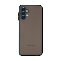Galaxy A04s Kılıf Montreal Silikon Kapak - Yeşil