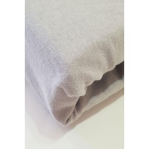 3 Adet Pamuklu Ve Lastikli 60 X 120 Cm Penye Bebek Çarşaf-gri