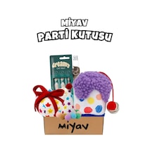 Kedi Parti Kutusu  4'lü Set