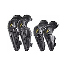 Kuzey Motor Ce 1201-ce 1201dk Mafsallı Dizlik-dirseklik Set Takım Siyah