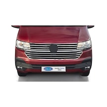 Vw T6.1 Caravelle Krom Ön Panjur Alt Çıtası 5 Parça 2020 ve Sonra