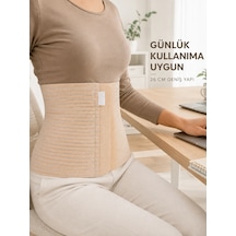 26 Cm Karın Korsesi 4 Kademeli Ayarlanabilir Abdominal Bel Destek Korsesi