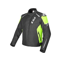 Ls2 Zoom Erkek Motosiklet Mont Siyah-neon Sarı