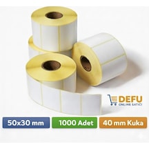 50x30 Termal Yazıcı Etiketi 1000 Adet Diğer