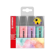 Stabilo Boss Pastel Renk Fosforlu Kalem 4'lü