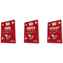 Limit 2026 10. Sınıf Fizik + Kimya + Biyoloji Konu Kaf Seti 3 Kitap Güncel Müfredat