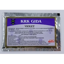 Krk Gıda Toz Gıda Boyası Mor 9 G