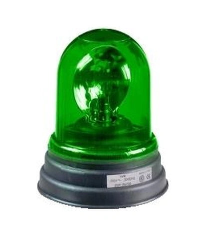 Schneider Electric Xvr1m03, Döner Ayna Gösterge Işığı Xvr - Ø 165 - Yeşil - 25 W - 230 V Ac