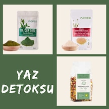 Wefood Matcha Tozu 50 gr+Organik Karnıyarık Otu (Psyllium) Tozu 2