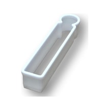 Plastik Kurabiye Kalıbı Büyük Harf İ Çok Renkli
