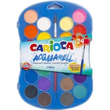 Carioca Sulu Boya 30 Mm Fırçalı 24 Lü