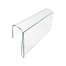 Kanallı Pleksi Etiketlik H:4 - Uzunluk: 8 Cm Pakette 100 Adet