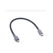 Pratik Type-c Micro 30cm Kablo İle Hızlı Şarj