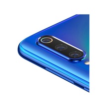 Ally Xiaomi MI CC9-CC9E - MI A3 Kamera Koruma Metal Lens + Kırılmaz Cam Mavi